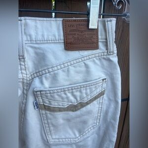 Levi's 70’s Flare Cream Jeans